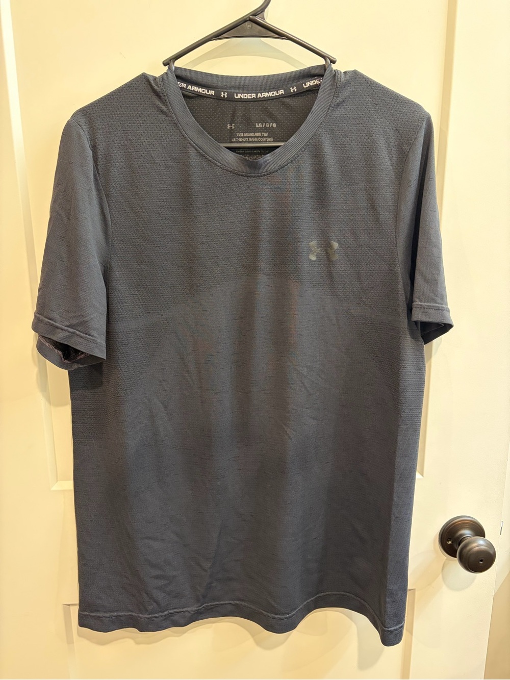 Under Armour Men's Short Sleeve Training Tee - Dark Gray